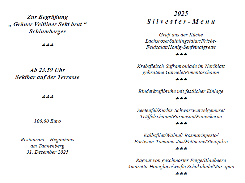Silvestermenu2025